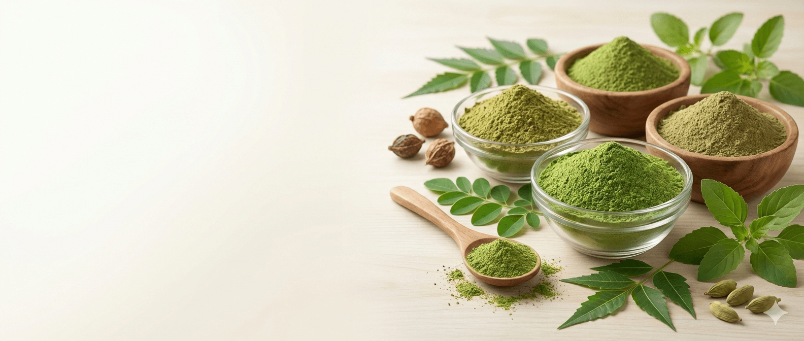 Premium Herbal Leaf Powders